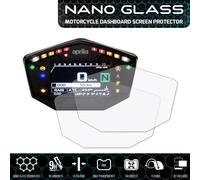 Aprilia Dorsoduro 900 2017+ NANO GLASS Protezione Per Schermo Del Cruscotto x 2