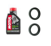 APRILIA LEONARDO 250 1999 2006 KIT OLIO MOTUL 20W E PARAOLI FORCELLA ATHENA