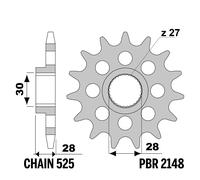 APRILIA MANA GT ABS 850 2011-2013 pignone PBR passo 525 18 Denti