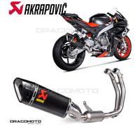 APRILIA RS 660 / TUONO 2021-2024 Impianto completo AKRAPOVIC Carbonio RC S-A6...