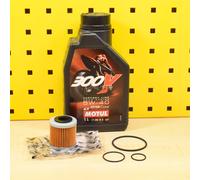 Aprilia RS4 Rs Rx SX Tuono 125 Cambio Olio Filtro Originale 1L Motul 300V 5W40