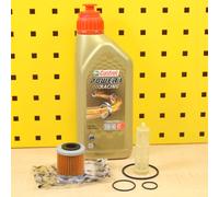 Aprilia RS4 Rs Rx SX Tuono 125 Filtro Olio Originale 1L Castrol P1 5W40