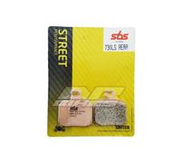 Aprilia RSV 1000 Tuono Fighter 03-05 SBS Street Sinterizzato Post. Freno Pads