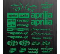 aprilia RSV4 adesivi sticker decal moto motociclo racing tuning set 26 Pezzi