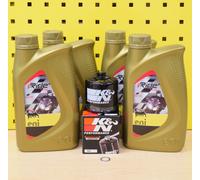 Aprilia RSV4 K&n Filtro Olio + Eni i-Ride 5w40 ABS APRC Tuono V4 Agip 1000 1100