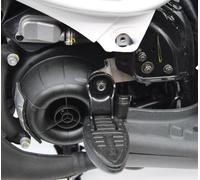 APRILIA SCARABEO 2-4 T 100 COPPIA DI PEDALINI PEDANE POSTERIORI 2014 2020