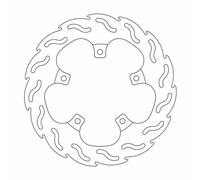 Aprilia SL 750 GT 2011 Moto Masters Flame Disco Freno Posteriore