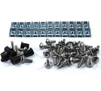 Aprilia Tuono 1000 2006-2010 Carenatura Parabrezza Spalle Kit Bulloni Scalato