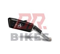 Aprilia Tuono V4 1100 2021-2023 Arrow Pista Titanio Scuro Silenziatore Con