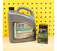 Aprilia Tuono V4 1100 Da 21 Oelwechselset Hiflo Filtro Olio Bel-Ray Thumper