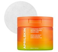 APRILSKIN Carrotene IPMP™ Instant Calming Serum Toner Pads | 5 minuti di raffreddamento Siero Pad | Vegano, cruelty-Free | Non comedogenico | Maschera toner-Serum-Sheet All-in-one | Cura della pelle