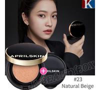 APRILSKIN Magic Snow Cushion 3.0 + Refill #23 Natural Beige KOREA FACE...