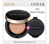 APRILSKIN Magic Snow Cushion 3.0 + Refill #23 Natural Beige Korea Makeup K-Be...