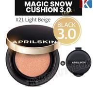 APRILSKIN Magic Snow Cushion + Refill Set #21 Light Beige KOREA FACE MAKEUP n.1