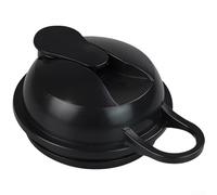 Aprilsunnyzone 1 coperchio per spremiagrumi, coperchio con cerniera, coperchio per spremiagrumi, coperchio a ribalta per miscelatore da cucina e casa, anello di ricambio in gomma nera, 13 x 10 x 5,5