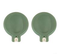 Aprilsunnyzone 2pcs Carp Fishing Line Stripper con forma rotonda ergonomica e costruzione ABS per uso pratico in laghi fiumi e bacini idrici