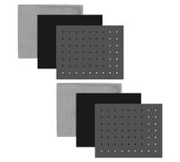 Aprilsunnyzone 6 fodere riutilizzabili in silicone per friggitrice ad aria con dimensioni uniformi e costruzione per gestire le esigenze quotidiane della cucina