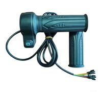 Aprilsunnyzone Acceleratore a pollice Ebike 48 V con interruttore di alimentazione e compatibilità con controller che supportano le modalità Cruise Low Speed e High Speed (C)