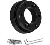 Aprilsunnyzone Adattatore di montaggio del volante per LOGITECH per G29 per G920 G923 con 70 mm per specifiche interfaccia PCD (nero)