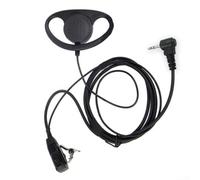 Aprilsunnyzone Adattatore per auricolari tipo D a foro singolo da 2,5 mm per HYT TC-310 TC-320 T5628T6200C