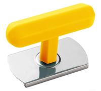 Aprilsunnyzone Apriscatole in acciaio inox costruito con acciaio 430 resistente alla corrosione e design bilanciato della maniglia per l'efficienza (giallo)