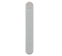 Aprilsunnyzone Astuccio portapenne in nylon per portapenne, custodia in morbida pelle per riporre gli strumenti di scrittura, Come da immagine, argento