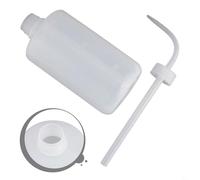 Aprilsunnyzone Bottiglia da spremere con design a flusso controllato per piante da interno, giardini, oli da cucina e liquidi da laboratorio (1000 ml)