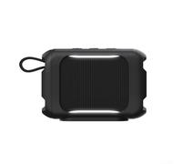 Aprilsunnyzone Custodia protettiva in silicone per altoparlante JBL per GO5, supporta il trasporto sicuro e la conservazione a lungo termine del dispositivo senza ingombro o restrizioni (nero)