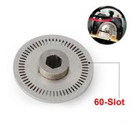 Aprilsunnyzone Disco encoder di precisione a 30 60 slot per le configurazioni del volante LOGITECH G25 G27 offre una trasmissione costante dei dati durante i movimenti veloci (60 slot)