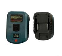 Aprilsunnyzone Doppio adattatore USB per caricabatterie Bosch per Dewalt 18V Power Tool con funzione di ricarica rapida (per bl1830)