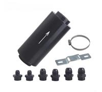 Aprilsunnyzone Filtro olio carburante generale da 50 mm con elemento in acciaio inox adatto a filettature AN6 AN8 AN10 per mantenere la salute del sistema di alimentazione in auto