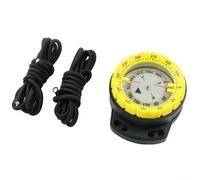 Aprilsunnyzone Glow-in-the-Dark magnetico impermeabile fino a 50 m per immersioni subacquee per escursionismo alpinismo e navigazione sul campo (giallo)