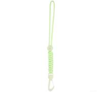 Aprilsunnyzone Glowdive, cordino per immersione fotoluminescente per torcia elettrica, custodia impermeabile, 60 m di profondità, impermeabile, materiale PA6 (grande)