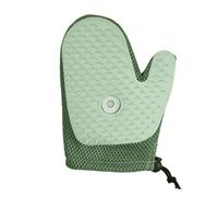 Aprilsunnyzone Guanti per toelettatura animali domestici in TPR con spazzola antistatica per depilazione e massaggio, rete traspirante per una vestibilità comoda e una lunga durata (verde)