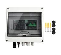 Aprilsunnyzone IP65 ha valutato la scatola solare del combinatore di PV 550V installata fra i pannelli solari e gli invertitori per la massima protezione