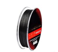 Aprilsunnyzone Lenza da pesca intrecciata in polietilene a 8 fili, 300 m, progettata per ridurre l'attrito e il taglio rapido dell'acqua durante il lancio a lunga distanza (nero-1,0/6,8 kg)