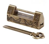 Aprilsunnyzone Lucchetto dal design affascinante per mobili e accessori con estetica del vecchio mondo e costruzione forte