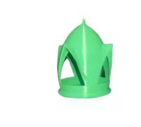 Aprilsunnyzone Mangiatoia per uccelli a forma di razzo in PLA, per giardino o patio, con installazione funzionale da appendere e un aspetto rispettoso della fauna selvatica (verde)