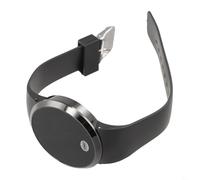 Aprilsunnyzone Orologio elettronico a LED touch screen con ampio display per uomini e donne, corpo in plastica, adatto per tempo libero, sport e occasioni di lavoro (nero bianco)