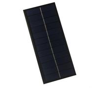 Aprilsunnyzone Pannello solare 2,5 W 12 V/6 V per luci da giardino in polisilicio, alimentazione esterna 213 x 92 x 2,5 mm, 19% resina epossidica resistente alle intemperie (2,5 W12 V)