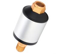 Aprilsunnyzone Parte di ricambio del filtro del compressore d'aria con corpo in alluminio, connessioni filettate G1/4 per una facile installazione e una separazione efficiente dell'umidità nei sistemi
