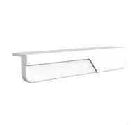 Aprilsunnyzone Piedino in silicone per aprire cassetti e cassetti, senza contatto, maniglia per armadietti da cucina, maniglia a pedale per bidone della spazzatura (bianco)