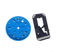 Aprilsunnyzone Ruota rotante in lega di alluminio per chitarristi per studiare l'armonia diatonica e i toni cromatici di passaggio e percorsi di modulazione (blu)