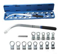 Aprilsunnyzone Set di chiavi per cinghia dentata automobilistiche per la rimozione della puleggia del tenditore e le procedure di regolazione della tensione della cinghia(15)