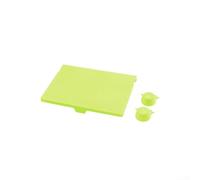 Aprilsunnyzone Set di custodie protettive per Steam Deck con design rigido in forPLA biodegradabile e strutturato per una migliore maneggevolezza (verde)