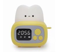 Aprilsunnyzone Sveglia per creatore di pane, lampada temporizzata, orologio da comodino da scrivania, timer digitale, schermo grande, facile da trasportare
