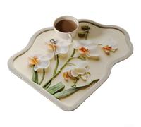 Aprilsunnyzone Tappetino scolapiatti per lavello e piano di lavoro in PVC con base antiscivolo e strato superiore ad assorbimento rapido (B)