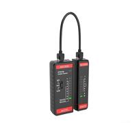 Aprilsunnyzone Tester tenuto in mano del cavo di HT812A per la lan di UTP e le linee telefoniche con l'interruttore per i modi di prova veloci o lenti e l'indicazione in tempo reale del LED