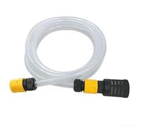 Aprilsunnyzone Tubo di ingresso dell'acqua della rondella dell'automobile con meccanismo di arresto dell'acqua integrato per il flusso d'acqua controllato all'aperto e del giardino (300 cm)