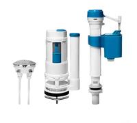 Aprilsunnyzone Valvola di riempimento del serbatoio della toilette dell'ABS per il controllo affidabile del flusso d'acqua progettata per la compatibilità con i comuni serbatoi di toilette
